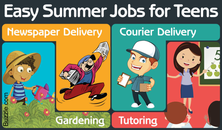 Real summer jobs for 15 year olds